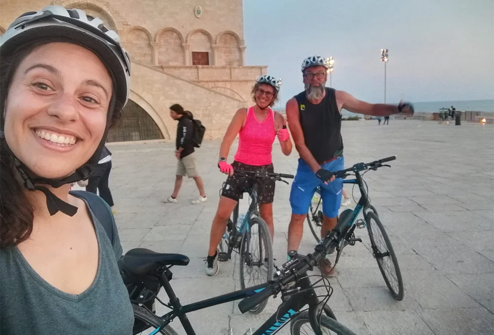 Fietsen Bisceglie Italië kust