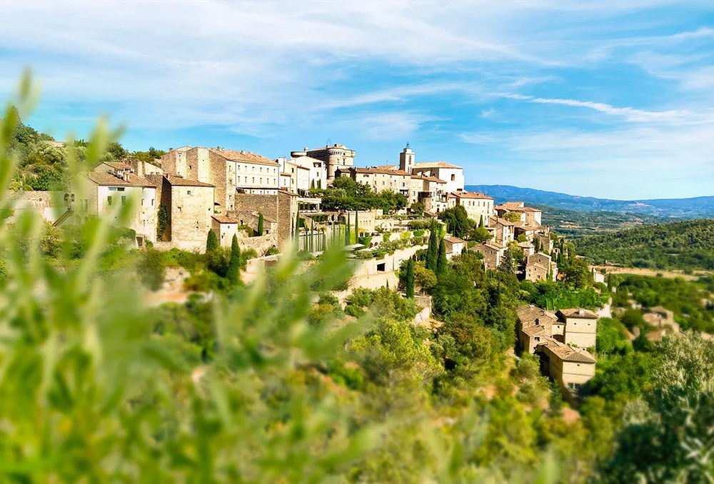 Typisch dorp in de Provence
