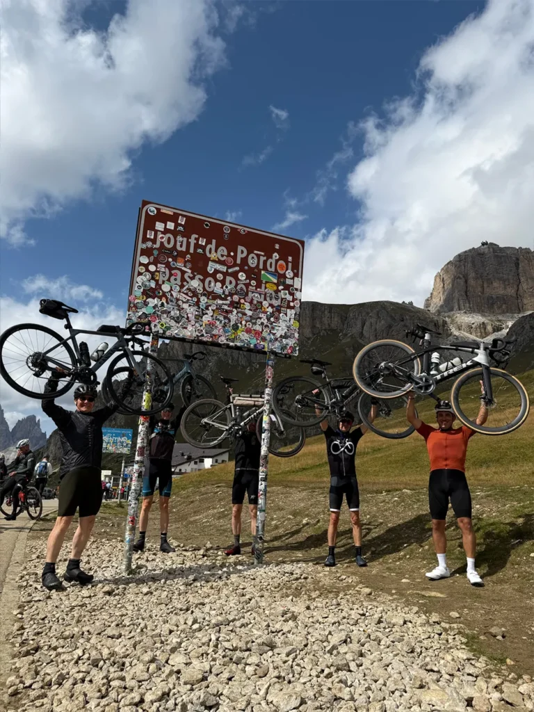 Fietsvakantie op de Passo Pordoi in de Dolomieten